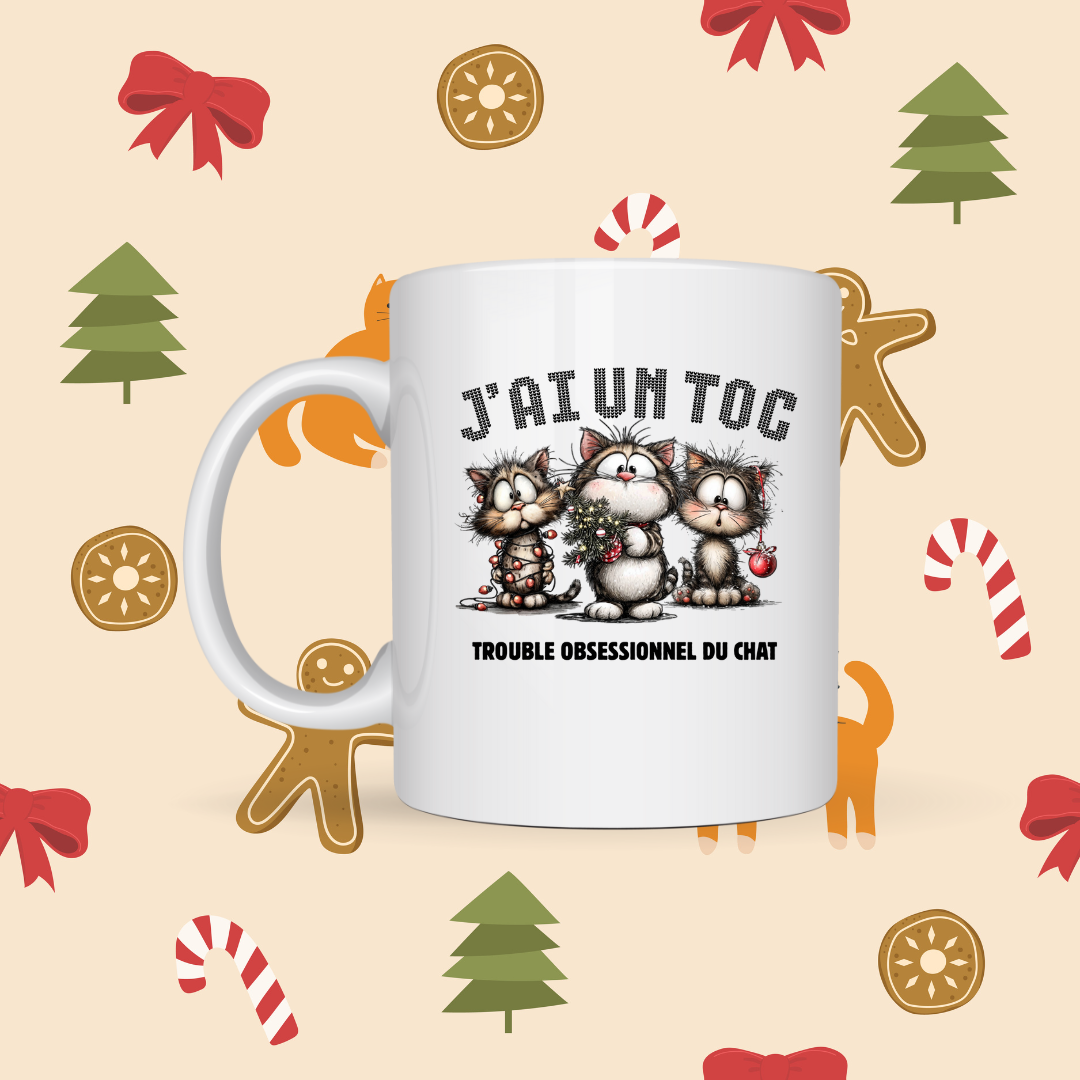 Tasse à café J'ai un toc