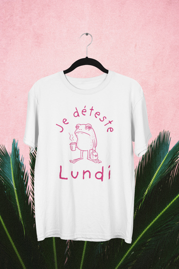 T-Shirt Je déteste lundi