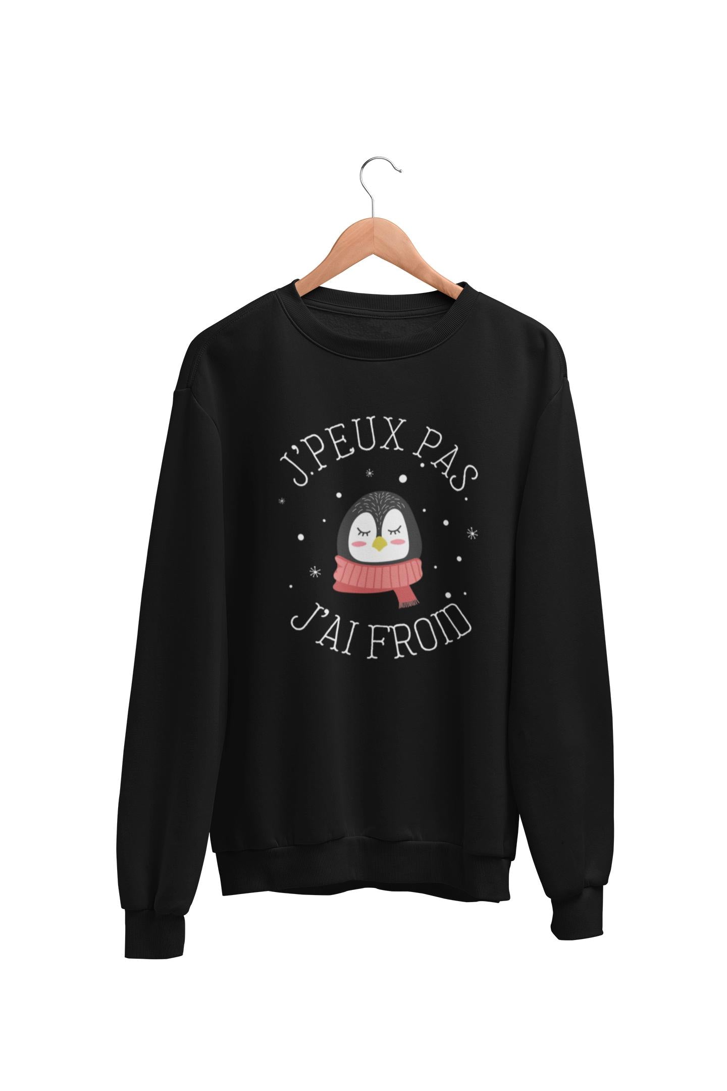 Crewneck J'peux pas j'ai froid