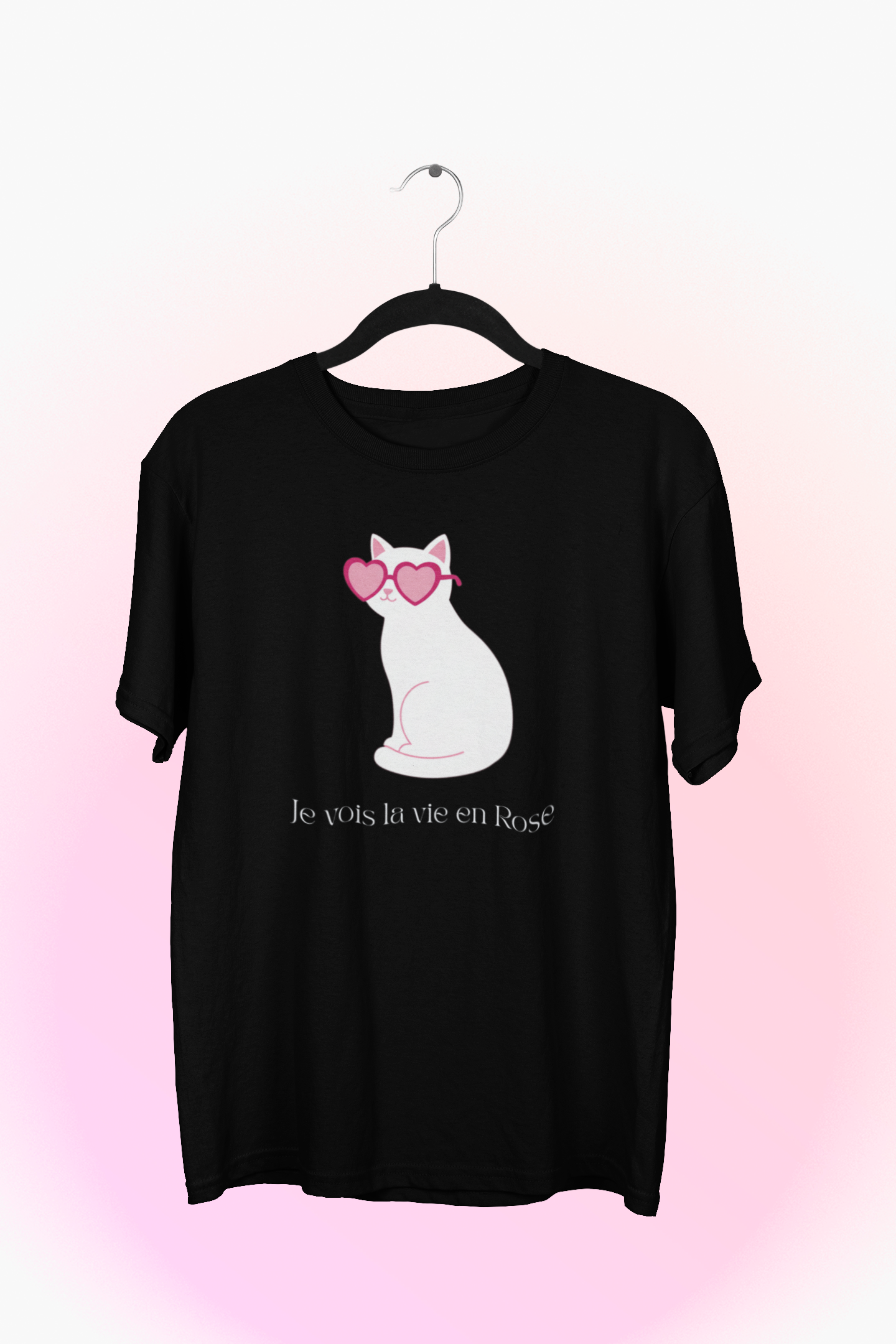 T-Shirt Je vois la vie en rose Image principale du produit