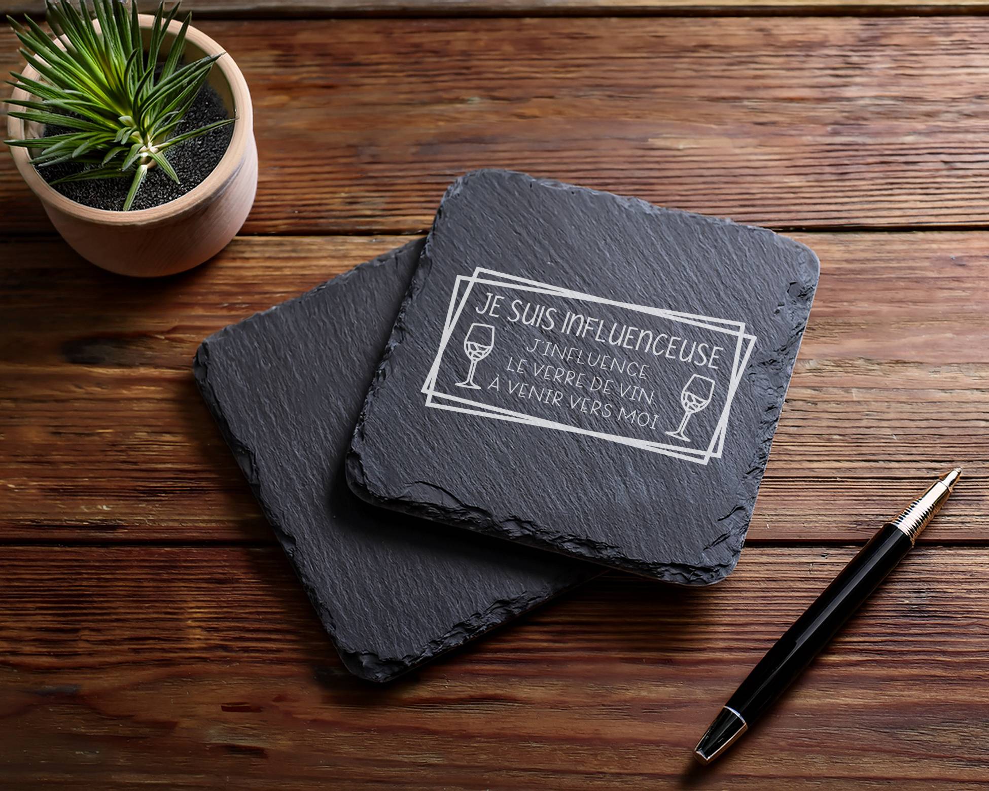 Sous-Verres Je suis influenceuse
