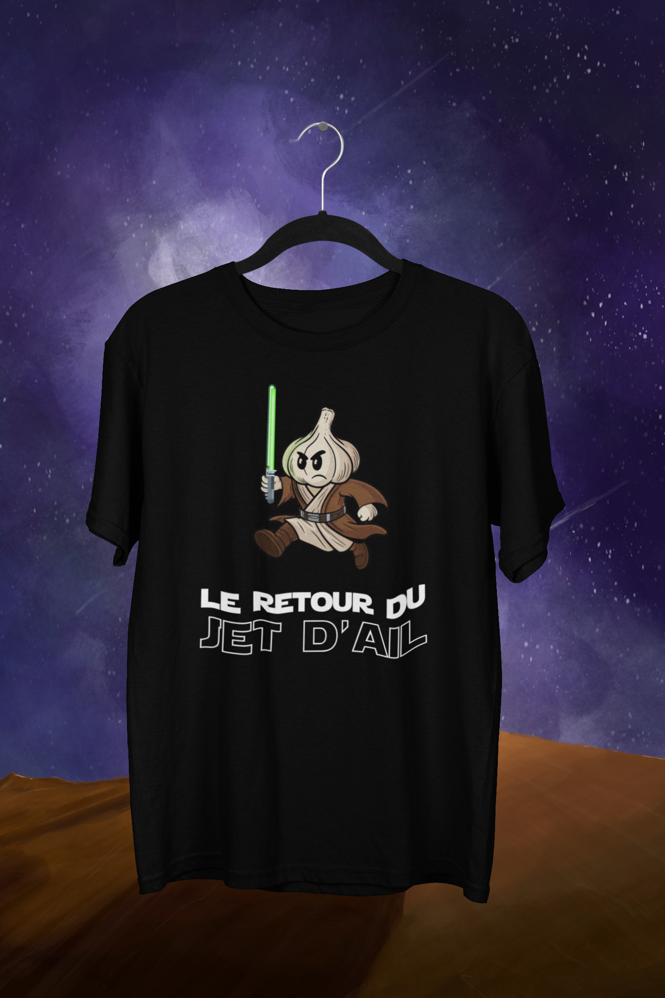 T-Shirt Le retour du jet d'ail