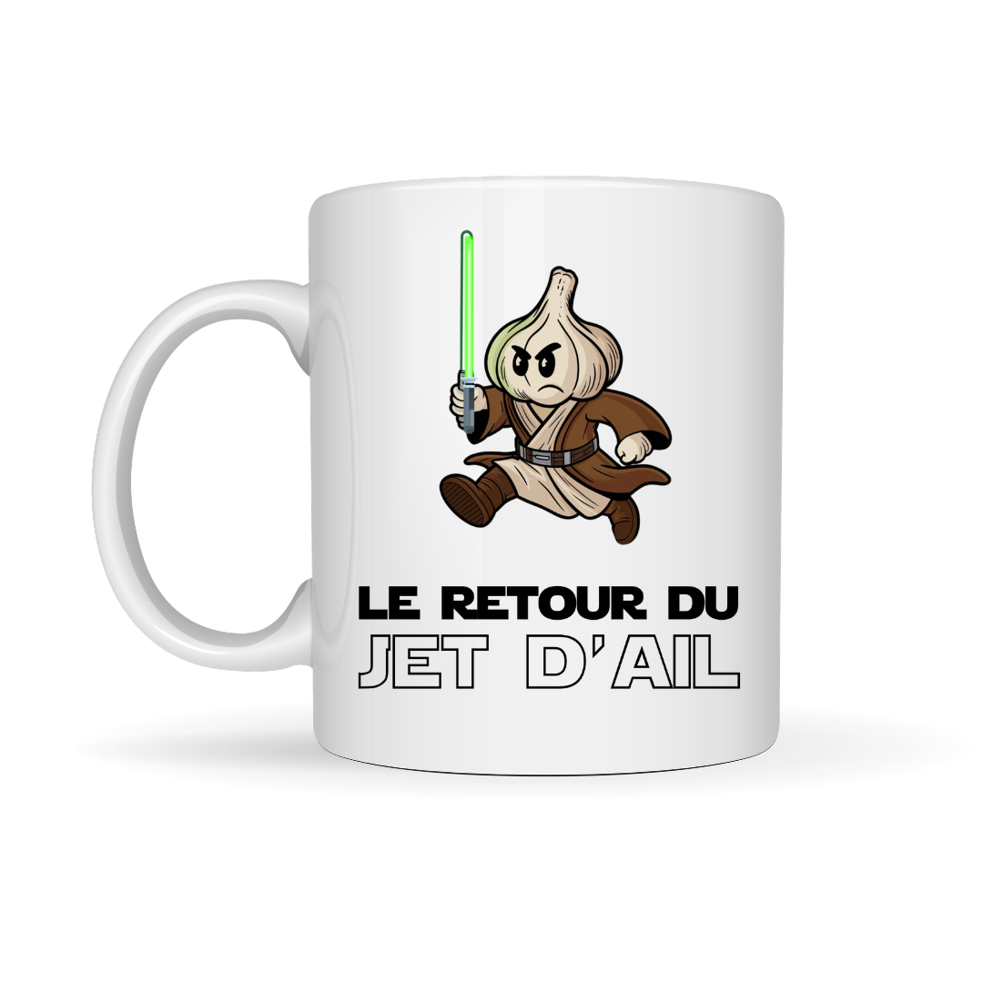 Tasse à café Le retour du Jet D'ail