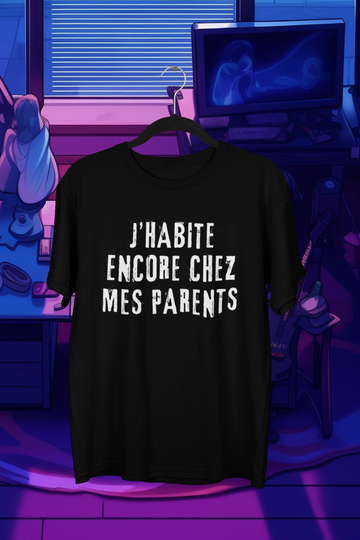 T-Shirt J'habite encore chez mes parents