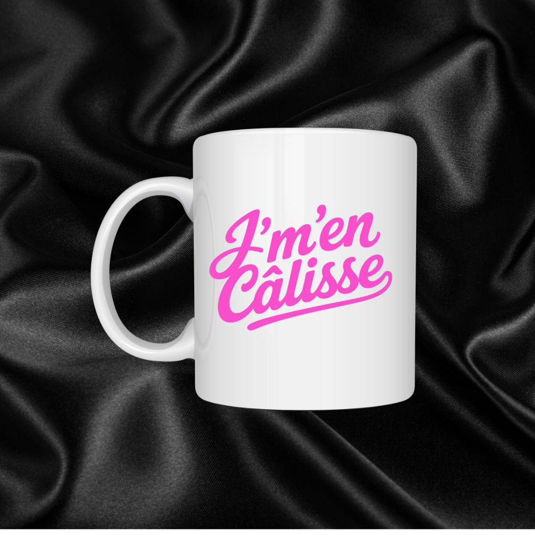 Tasse à café J'm'en câlisse