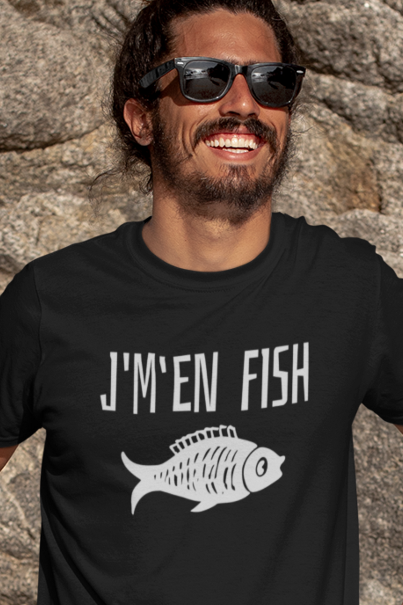 T-Shirt J'm'en fish