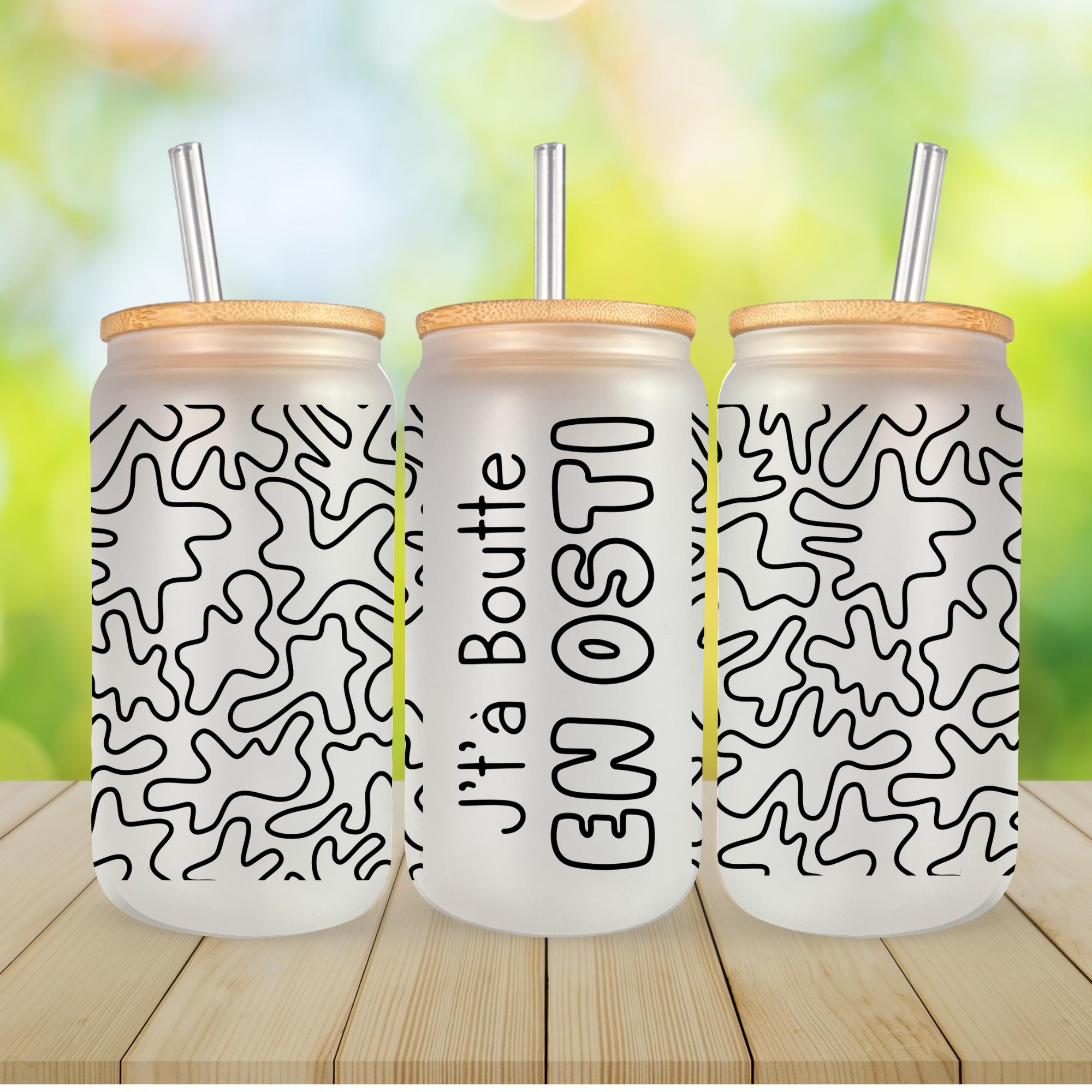 Verre Givré à Cocktail - J't'à boutte en osti