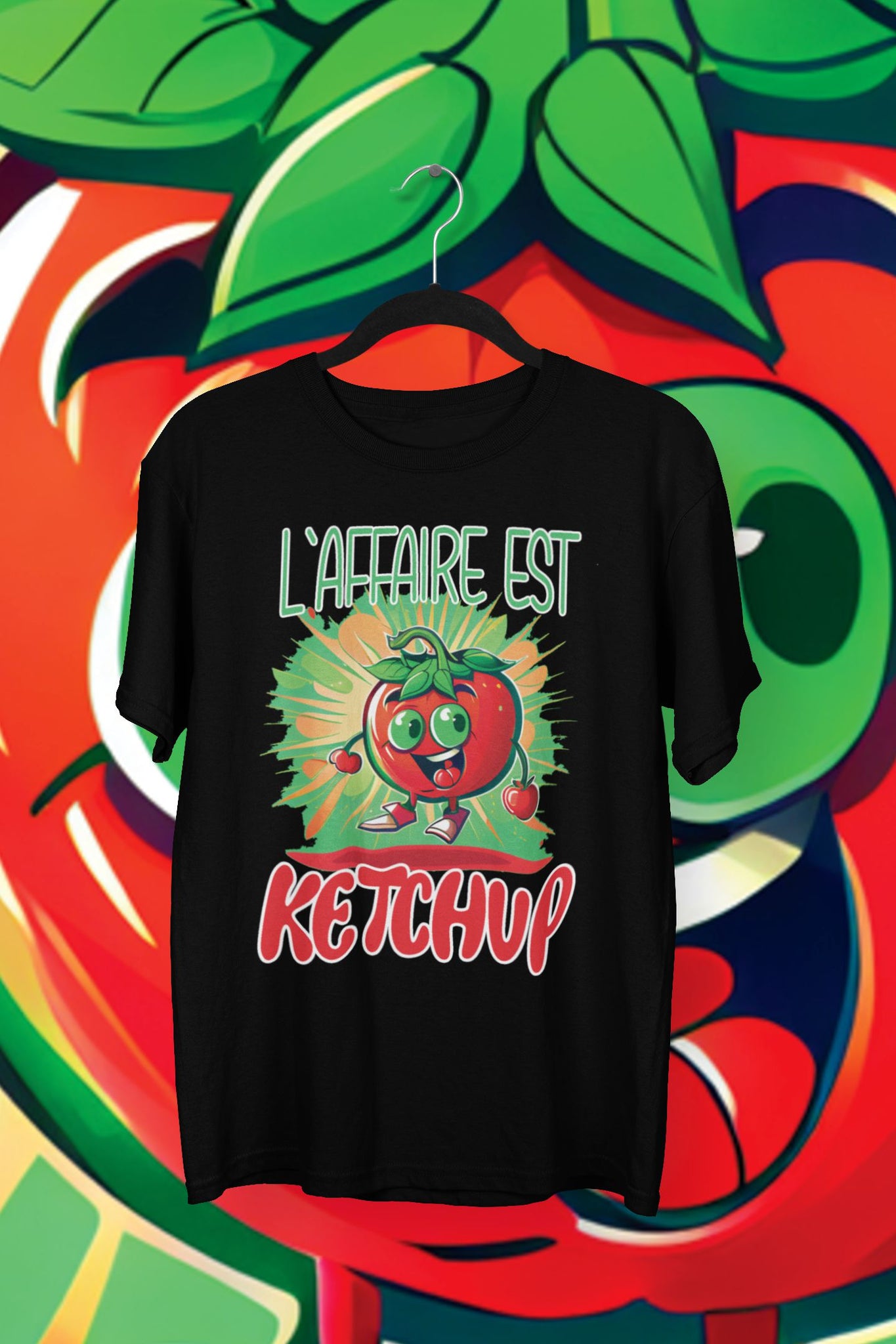 T-Shirt L'affaire est Ketchup!