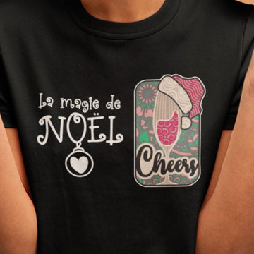 T-Shirt La magie de Noël, Cheers!