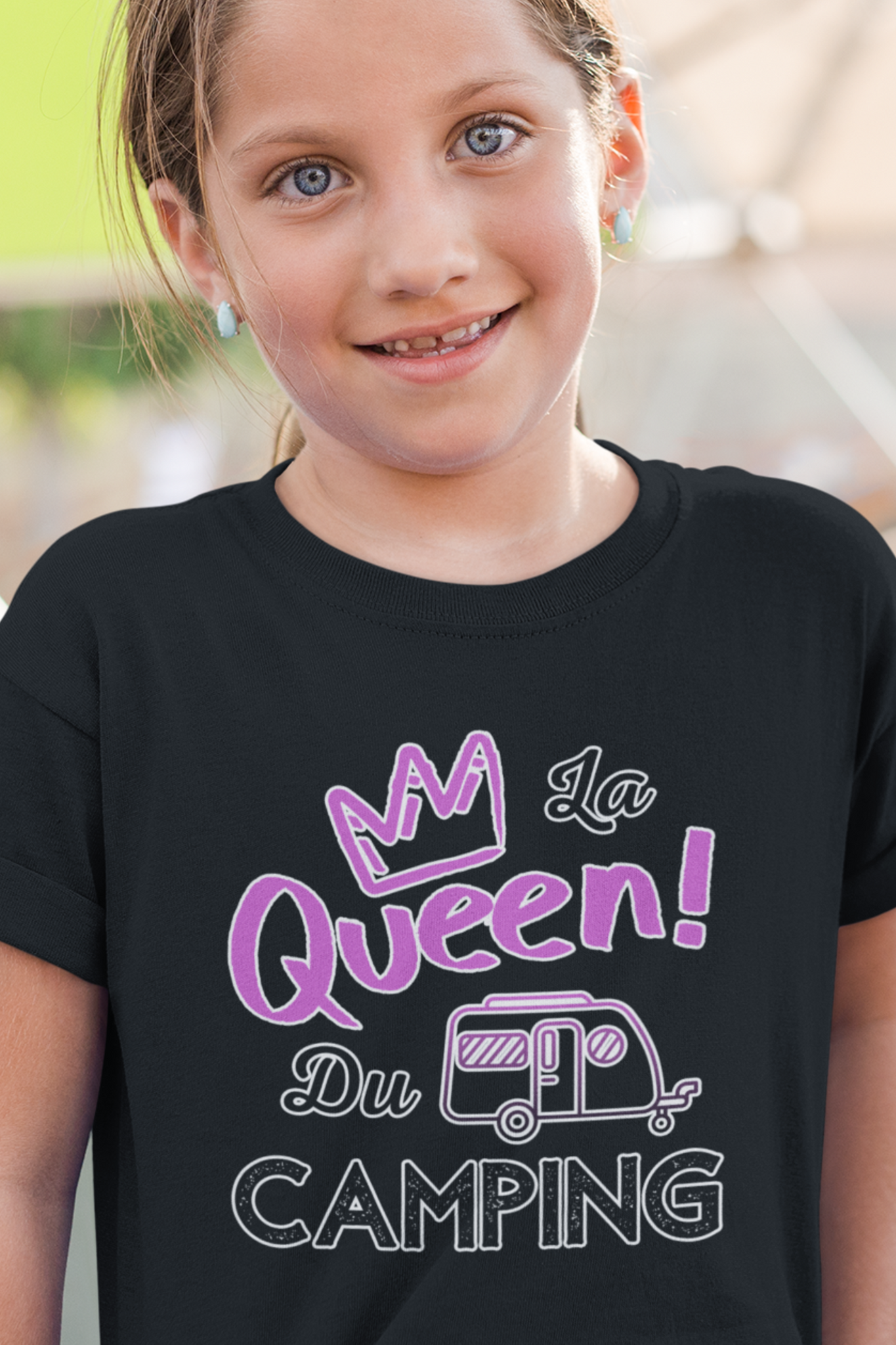 T-Shirt La Queen du Camping