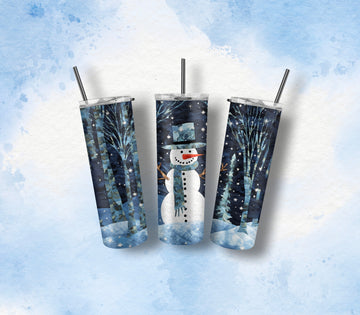 Tumbler Le bonhomme de neige