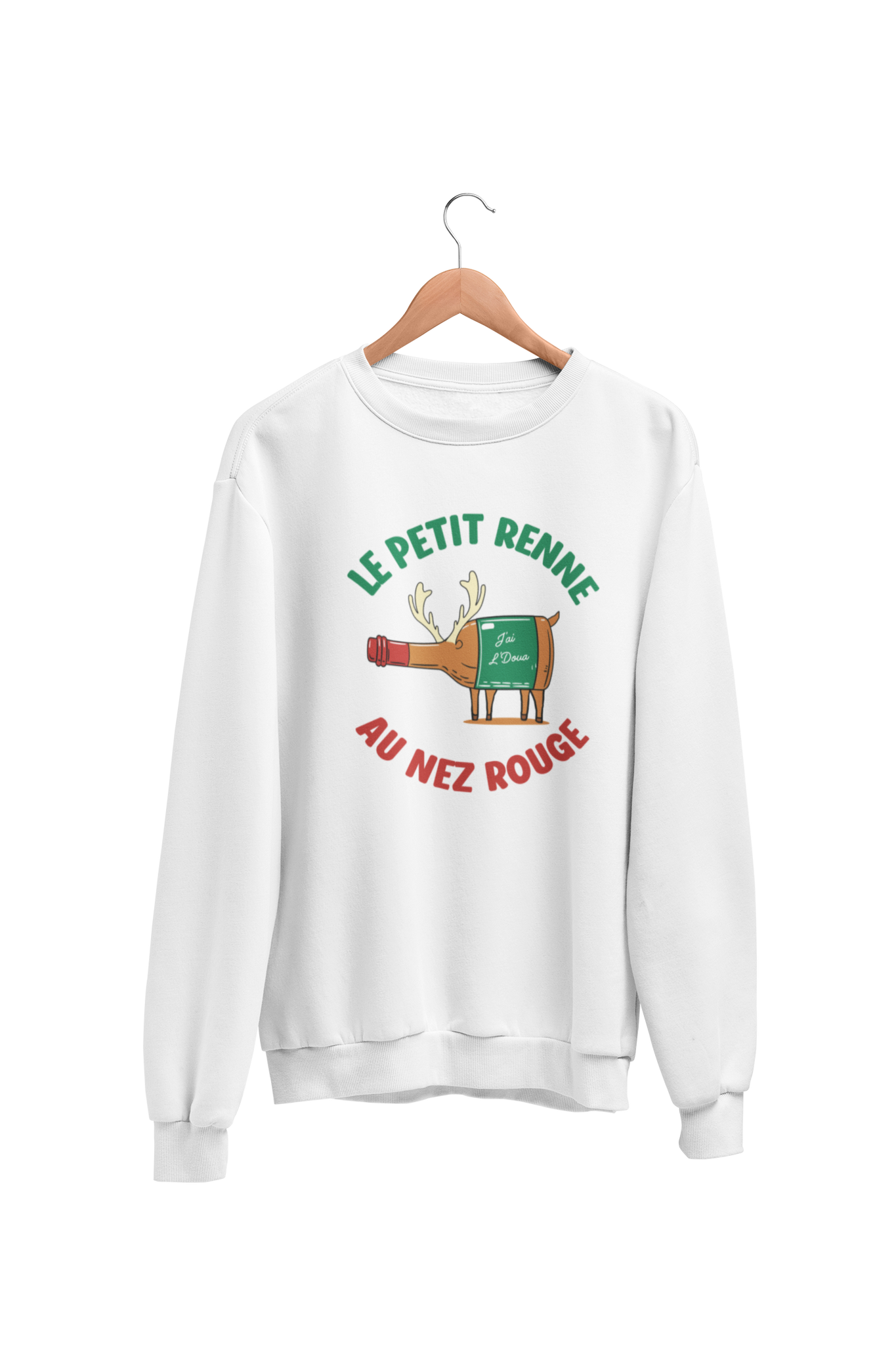 Crewneck Le petit renne au nez rouge