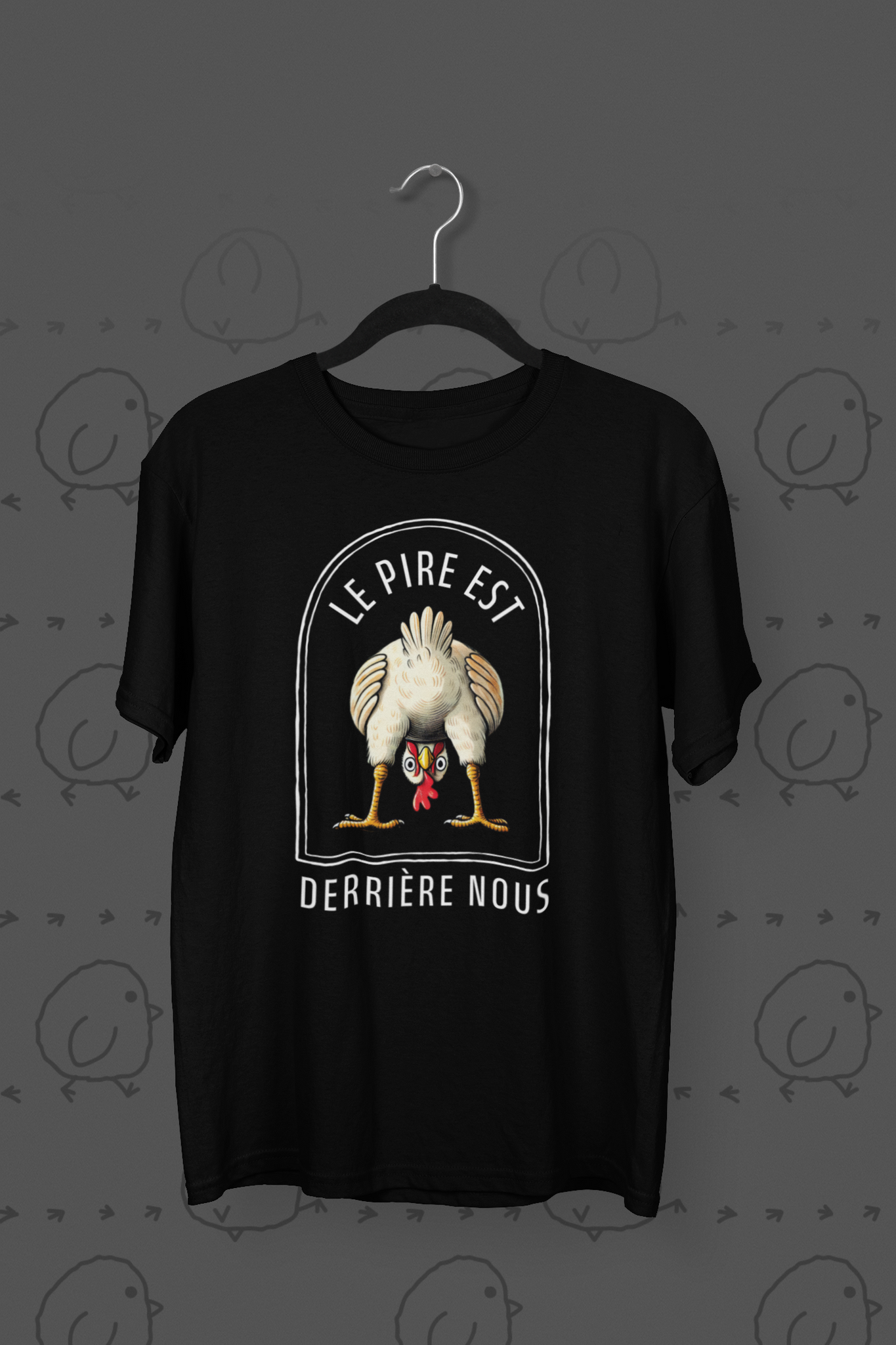 T-Shirt Le pire est derrière nous