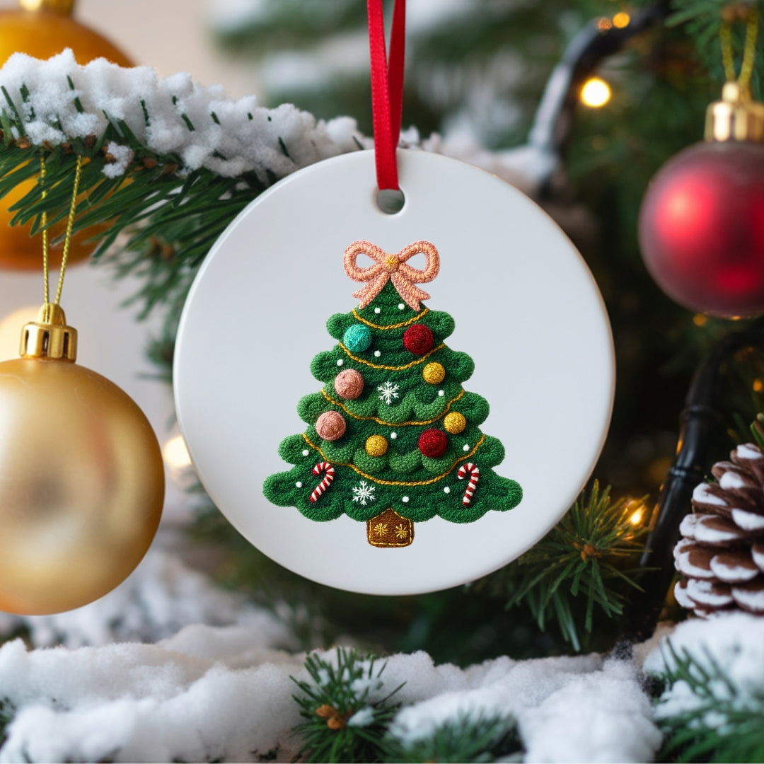Ornement de Noël Le sapin