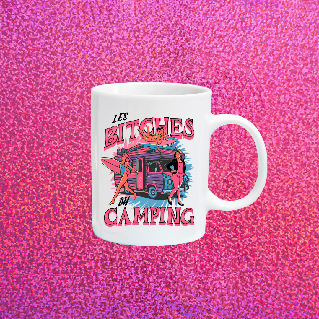 Tasse à café Les Bitches du Camping