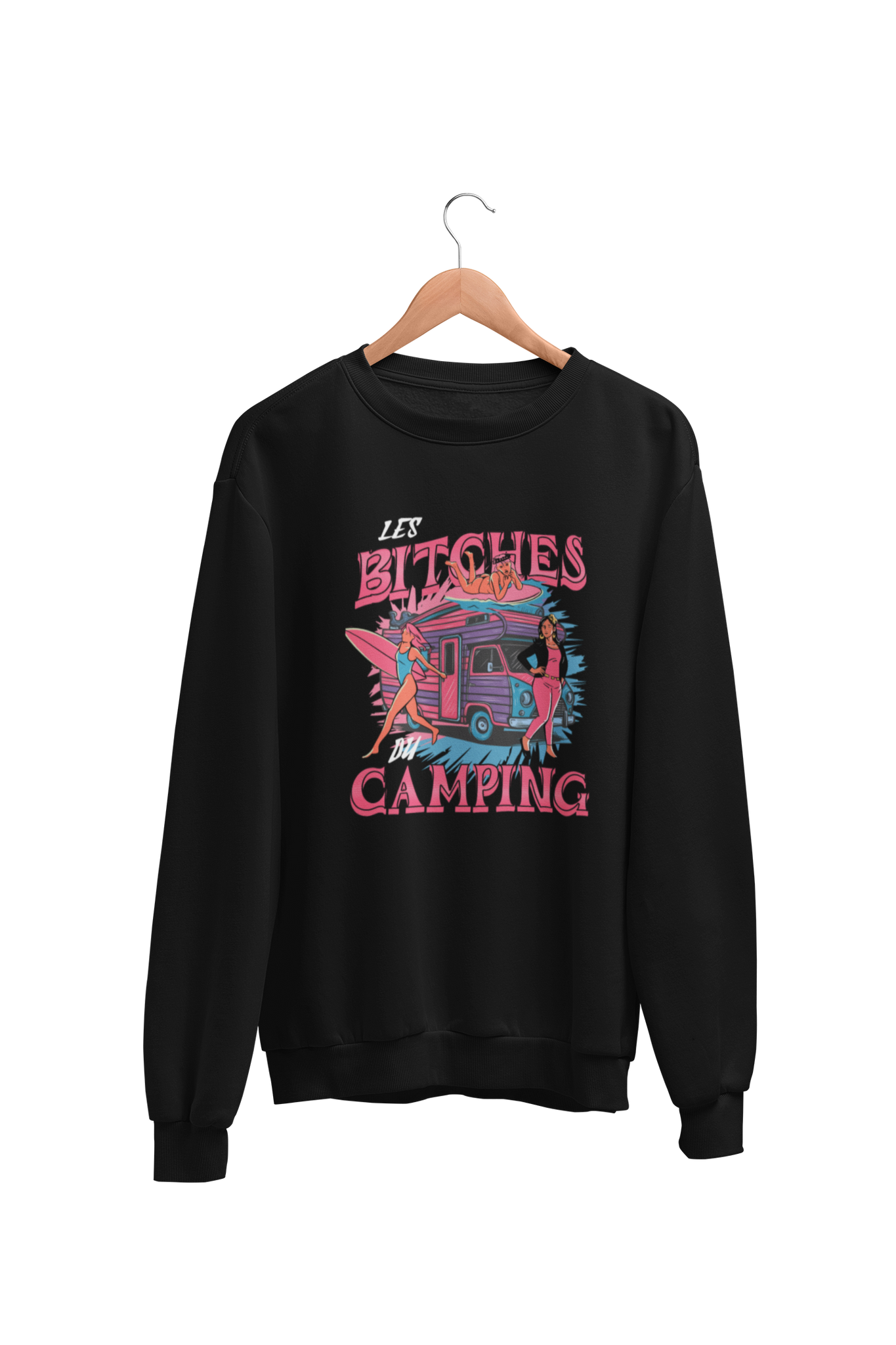 Crewneck Les Bitches du Camping