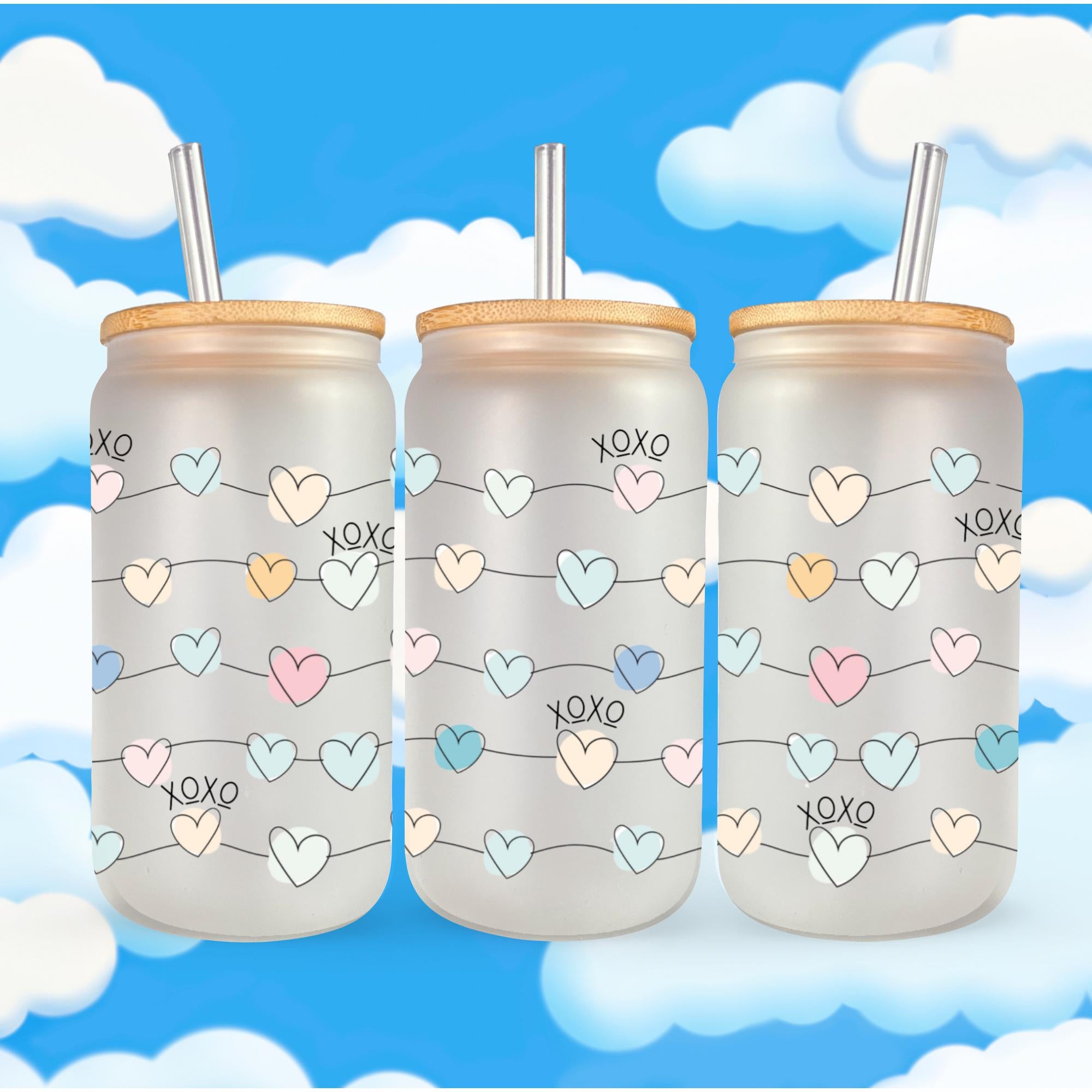 Verre Givré à Cocktail - De l'amour dans l'air