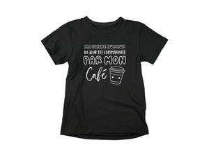 T-Shirt Ma bonne humeur du jour-Simplement Vrai Boutique Made In Québec