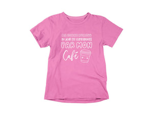 T-Shirt Ma bonne humeur du jour-Simplement Vrai Boutique Made In Québec