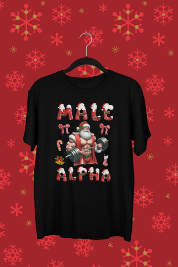 T-Shirt Mâle Alpha Édition Noël