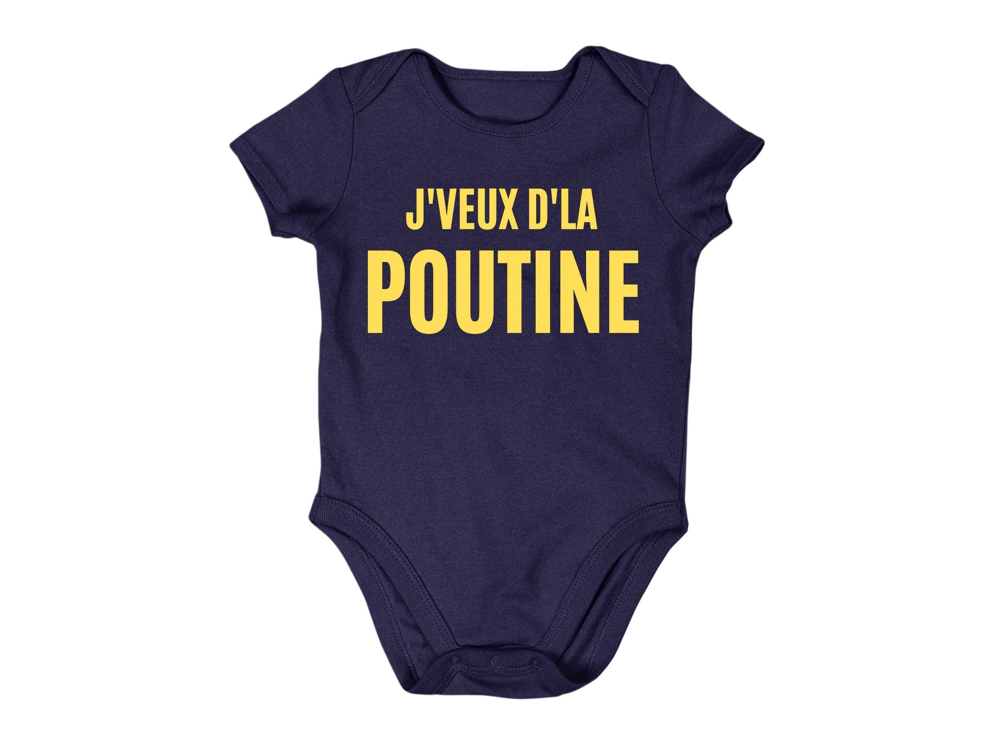 Cache-Couche Je veux d'la poutine Image secondaire du produit