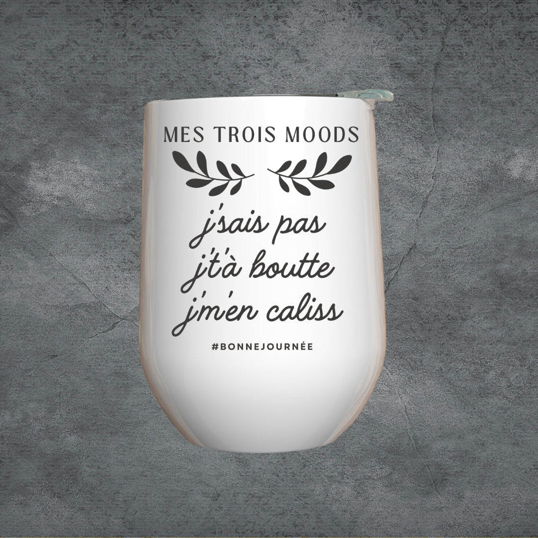 Verre à vin - Mes Trois Moods Image principale du produit