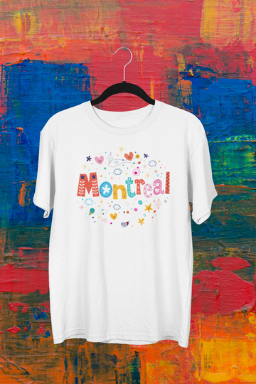 T-Shirt Montréal en couleur