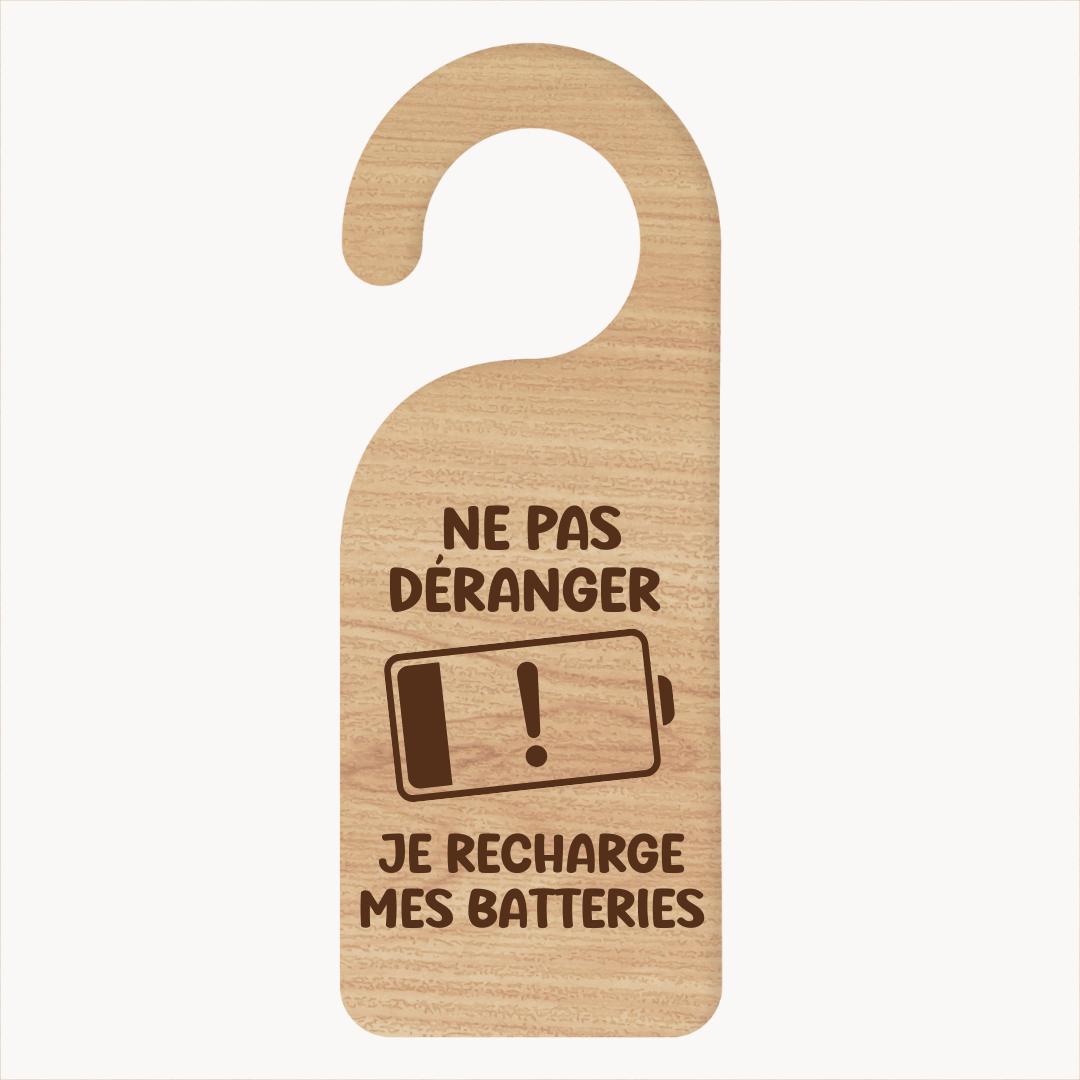 Accroche-Porte Je recharge mes batteries Image principale du produit