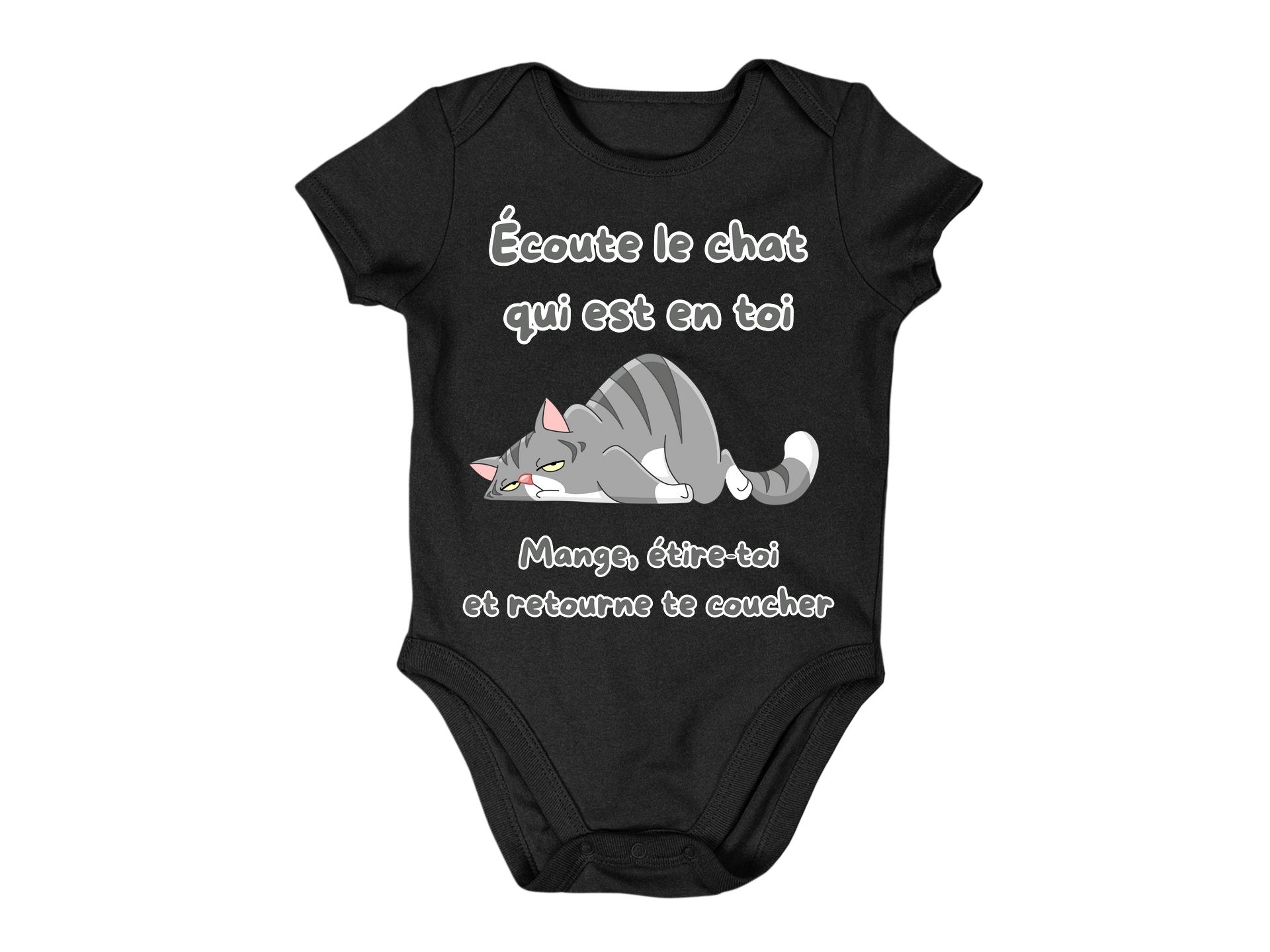 Cache-Couche Écoute le chat qui est en toi Image secondaire du produit