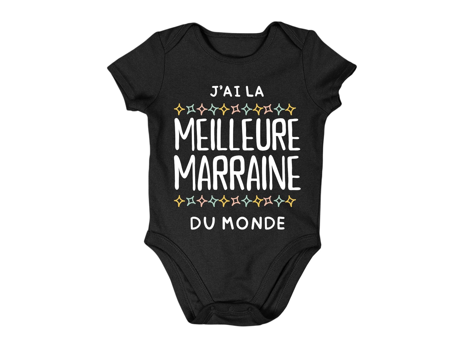 Cache-Couche J'ai la meilleure marraine du monde Image secondaire du produit