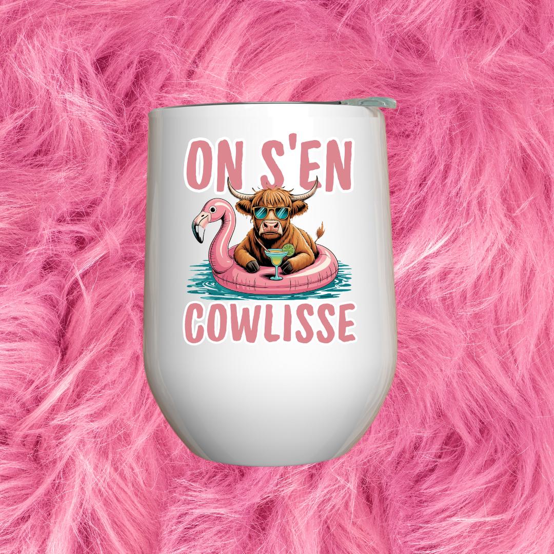Verre à vin - On s'en cowlisse