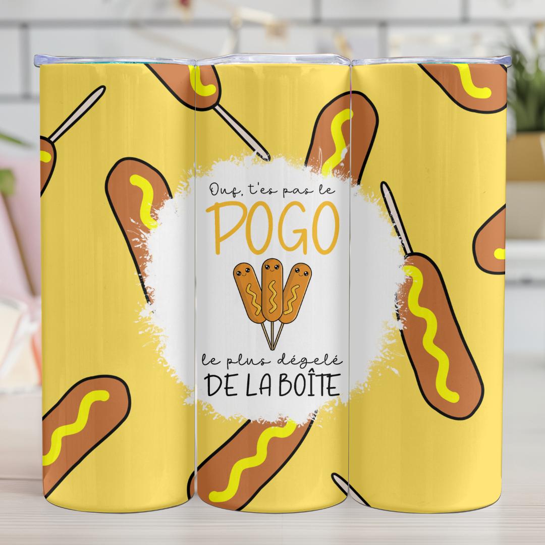 Tumbler Ouf t'es pas le pogo le plus dégelé de la boîte Image principale du produit