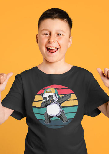 T-Shirt Enfant Panda Dab