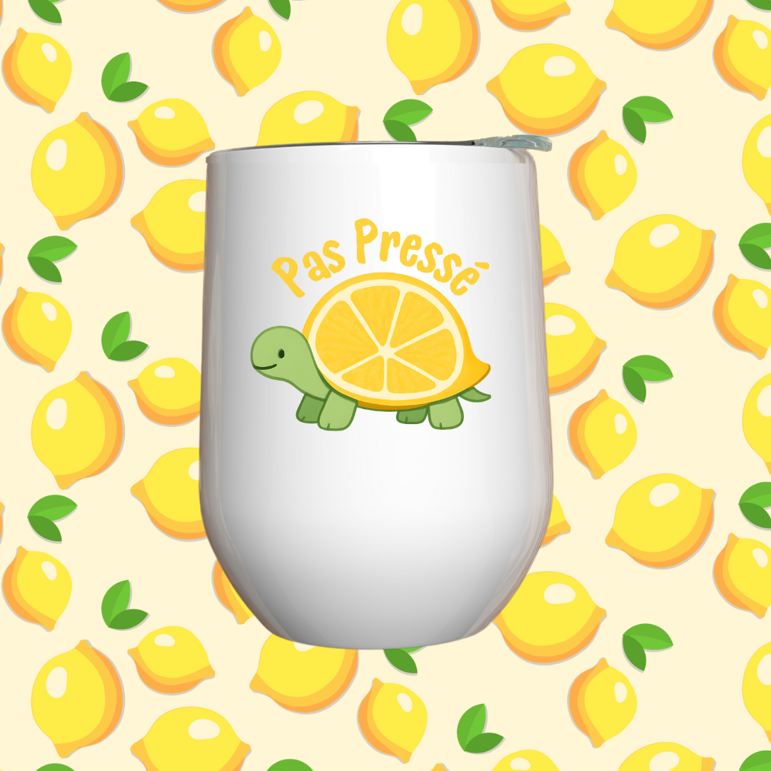 Verre à vin - Pas pressé