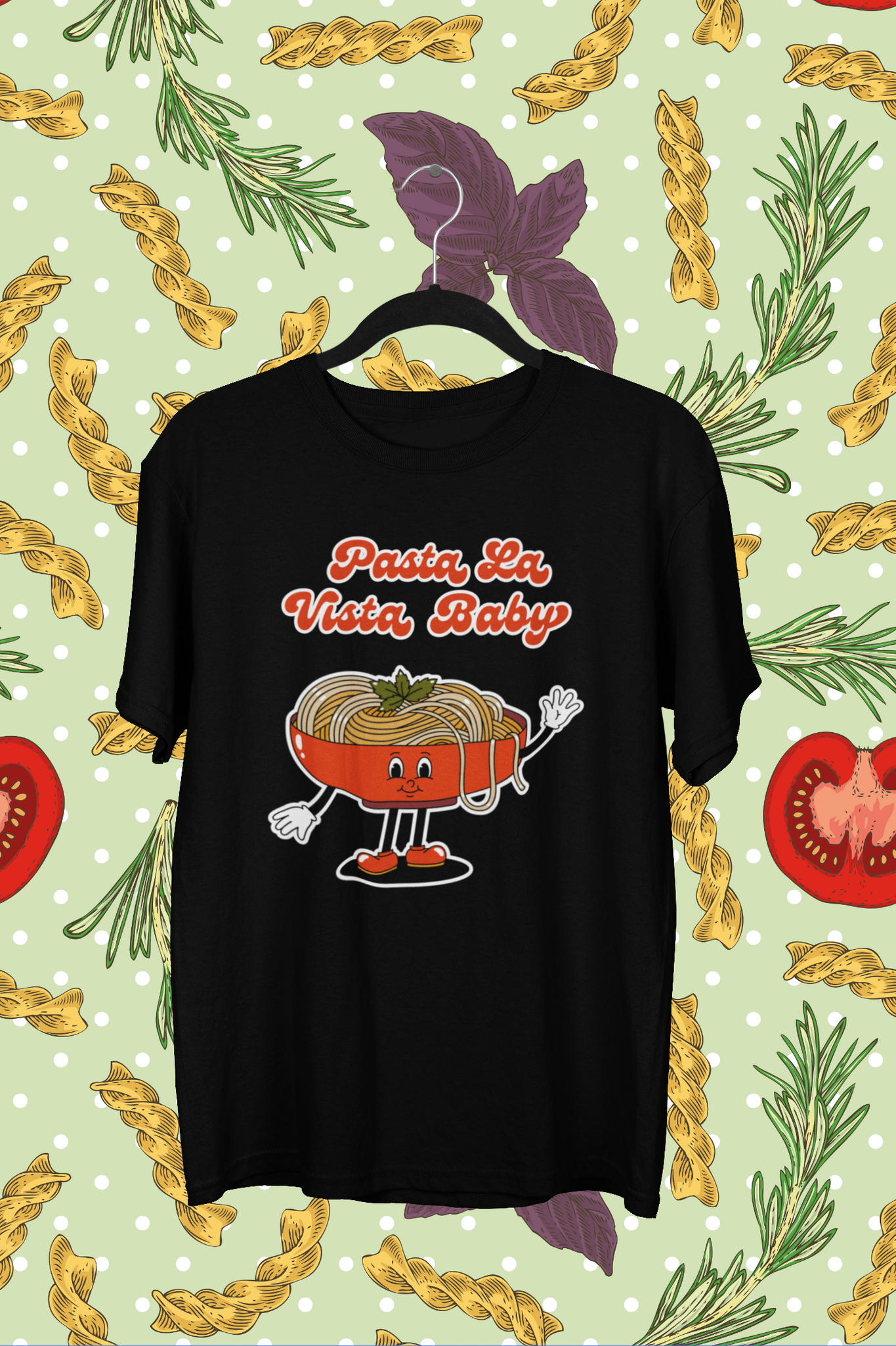 T-Shirt Pasta La Vista Baby