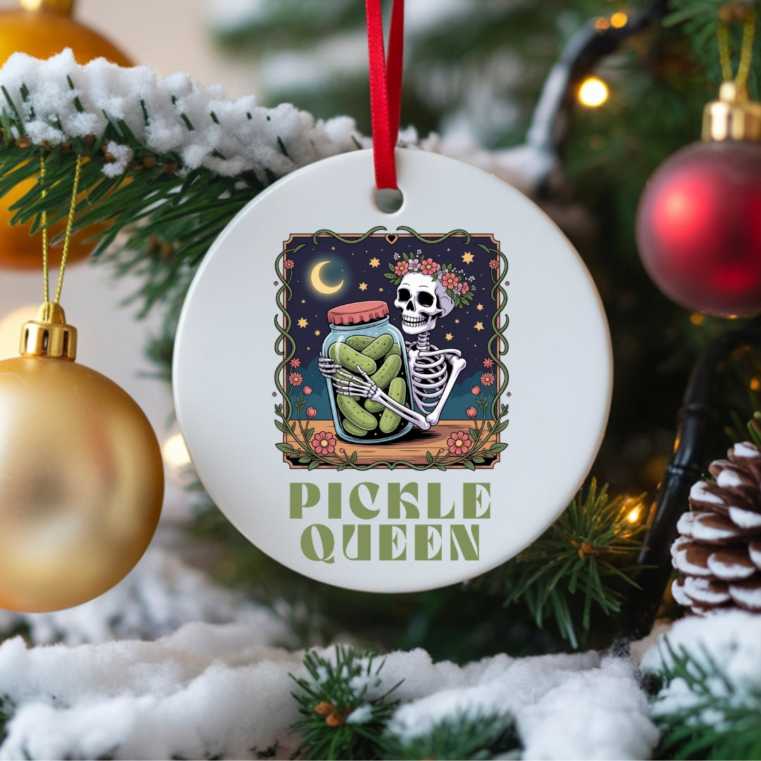 Ornement de Noël Pickle Queen