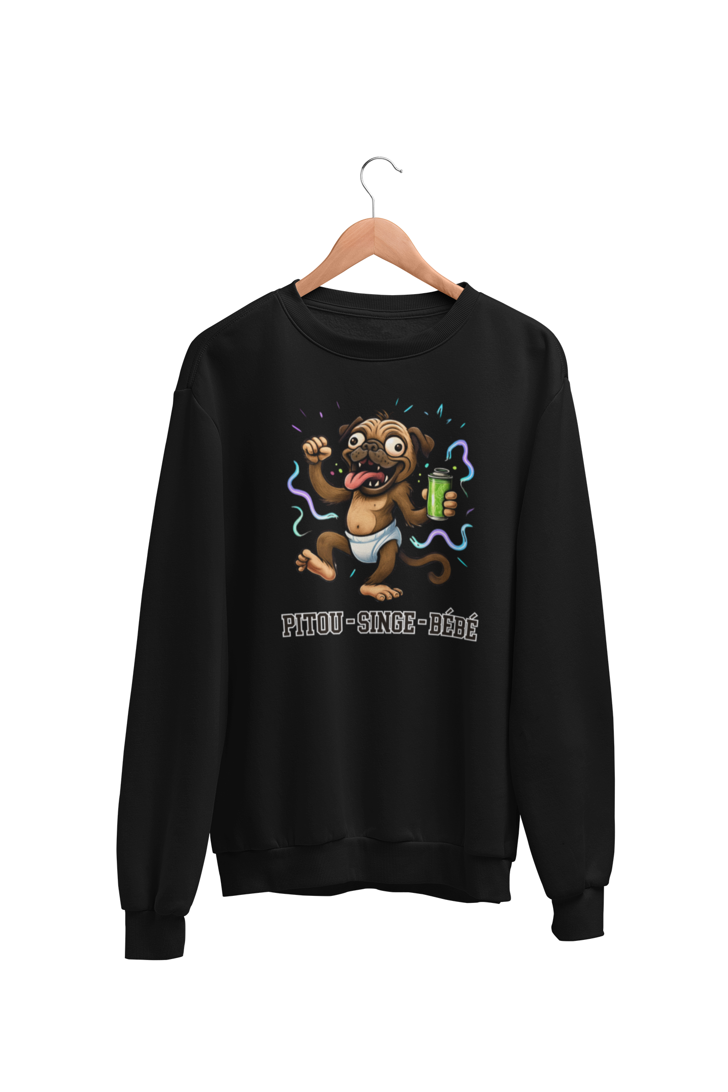 Crewneck Pitou singe bébé