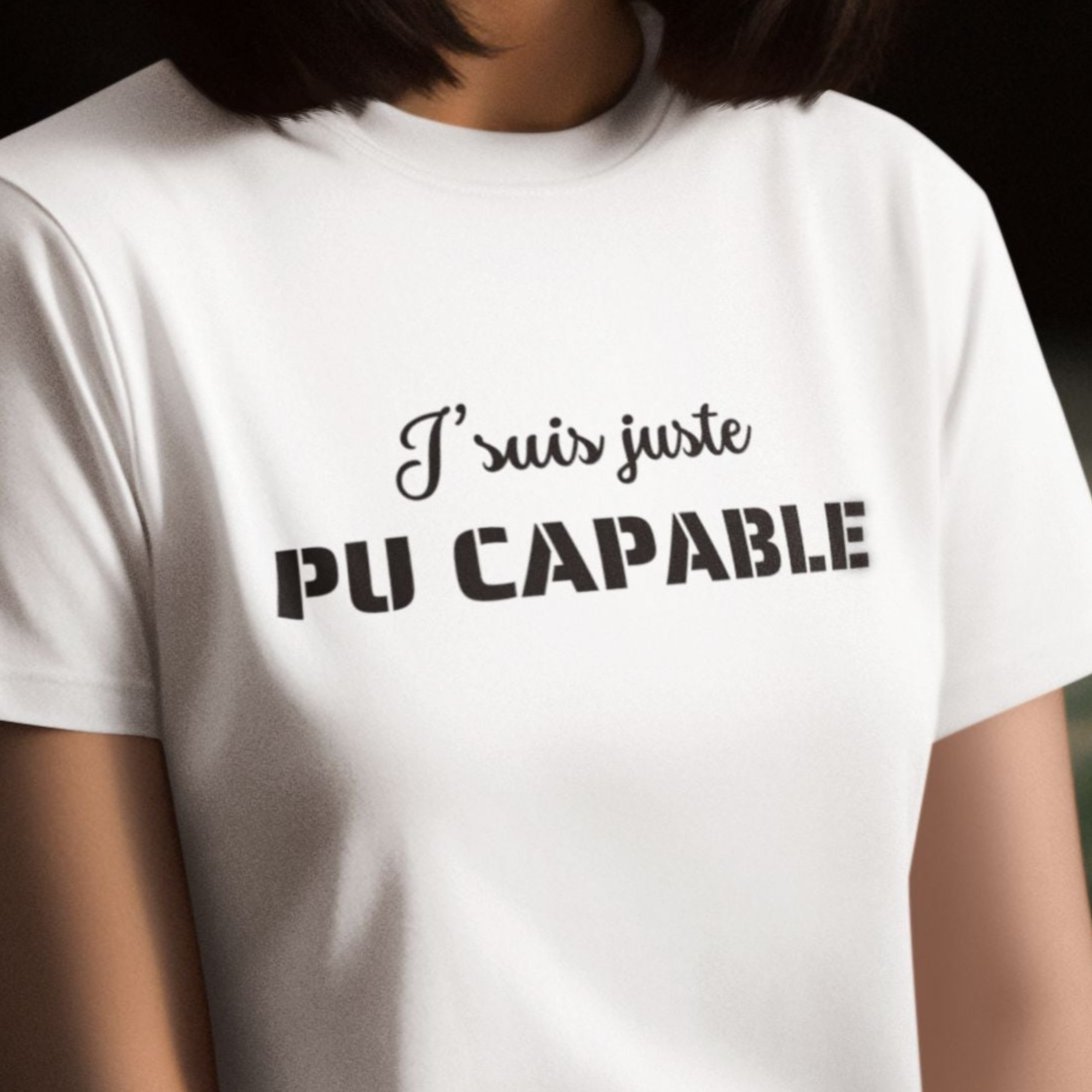 T-Shirt Pu capable