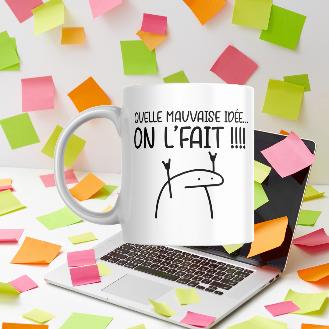 Tasse à café Quelle mauvaise idée