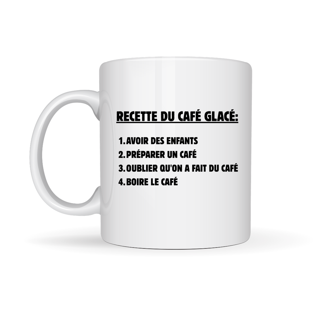 Tasse à café Recette du café glacé