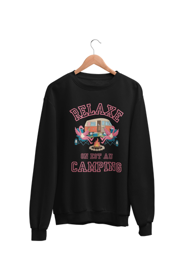 Crewneck Relaxe on est au camping