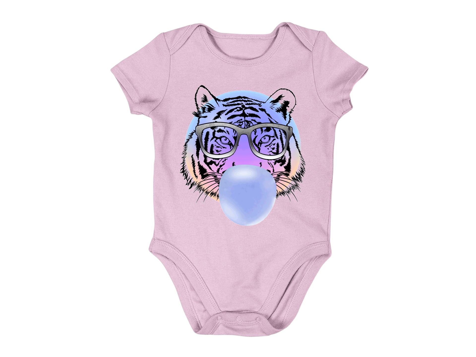 Cache-Couche Tigre et boule de gomme