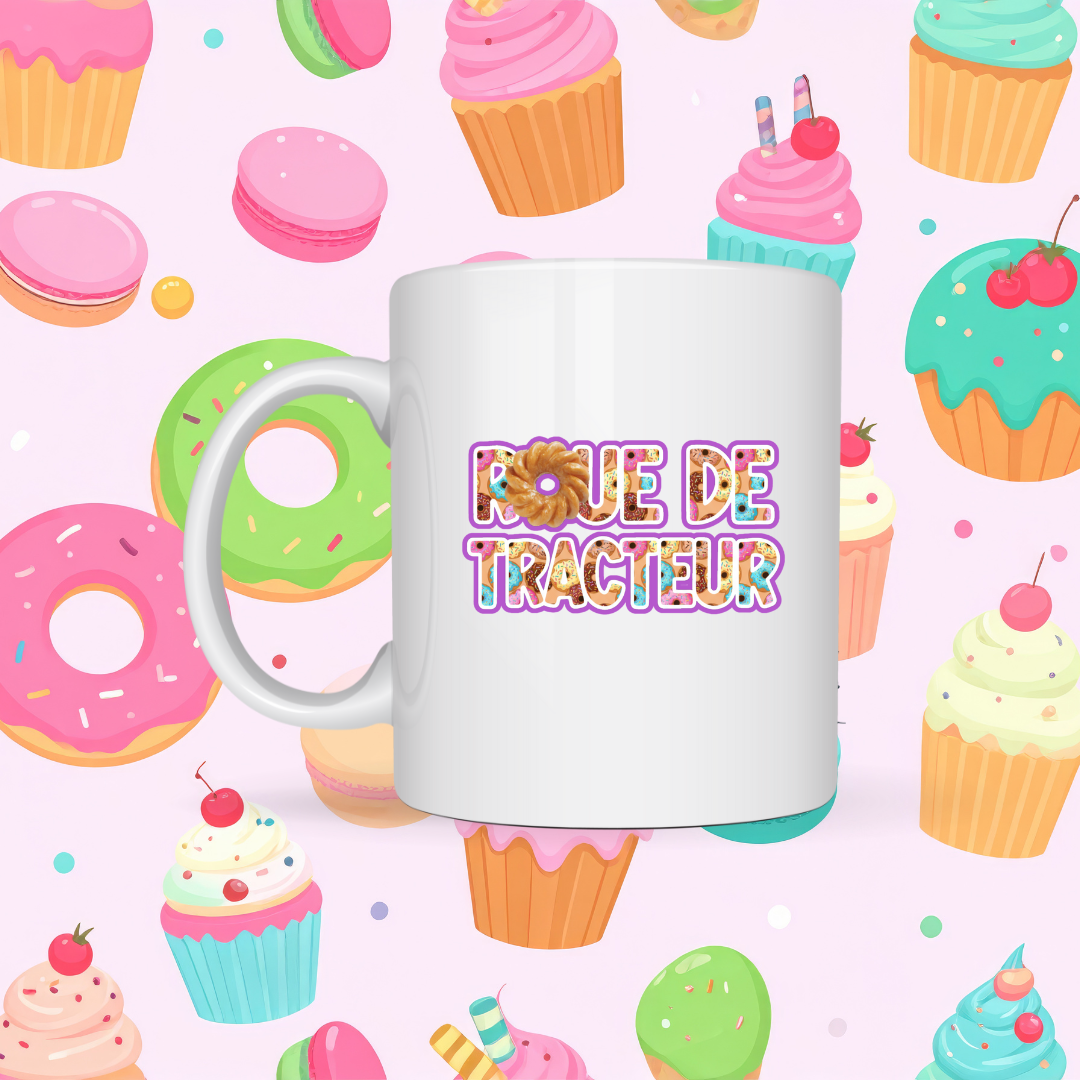 Tasse à café Roue de tracteur