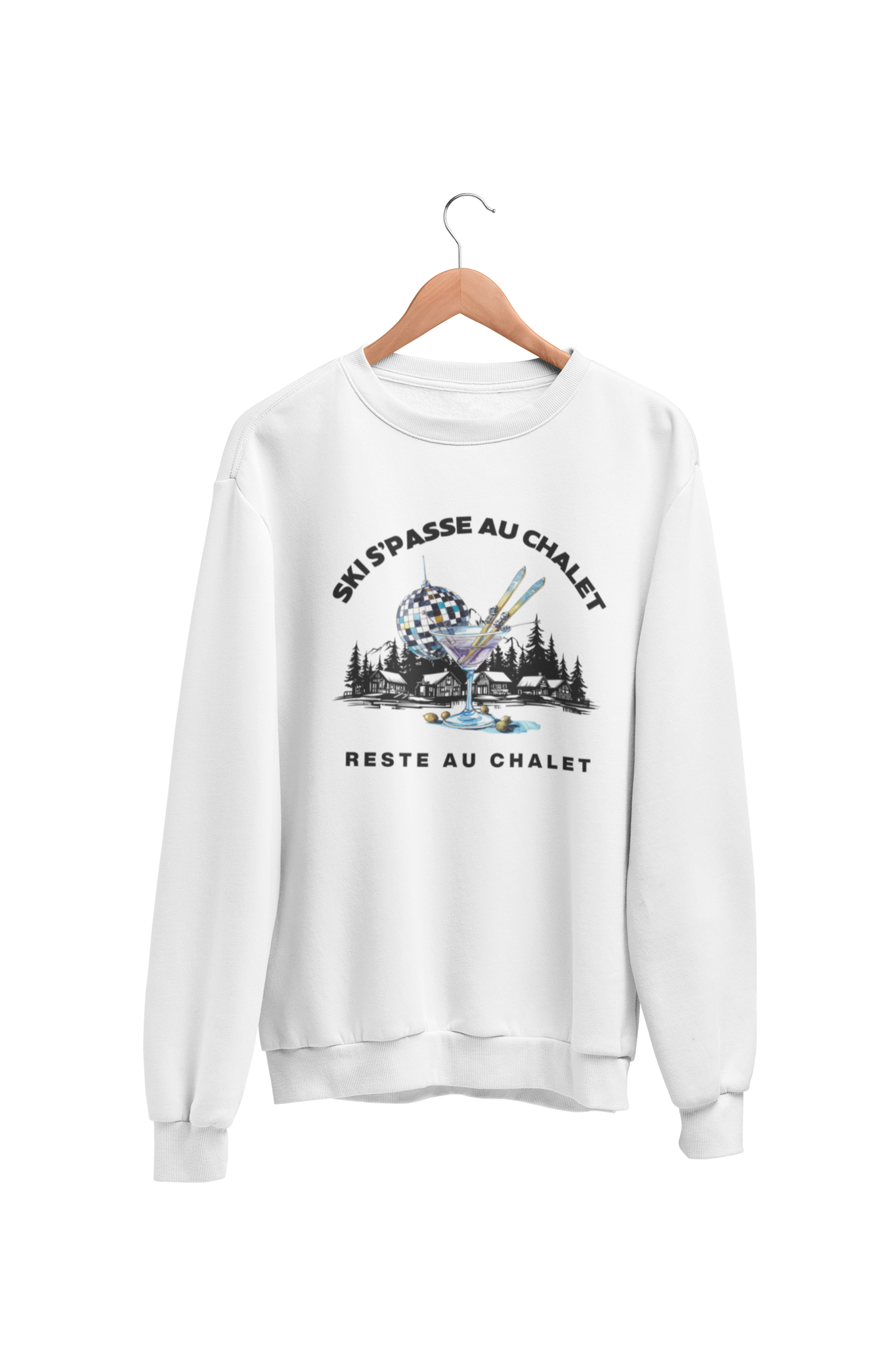 Crewneck Ski s'passe au chalet