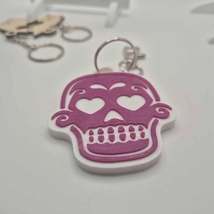 Porte-Clés Tête de mort