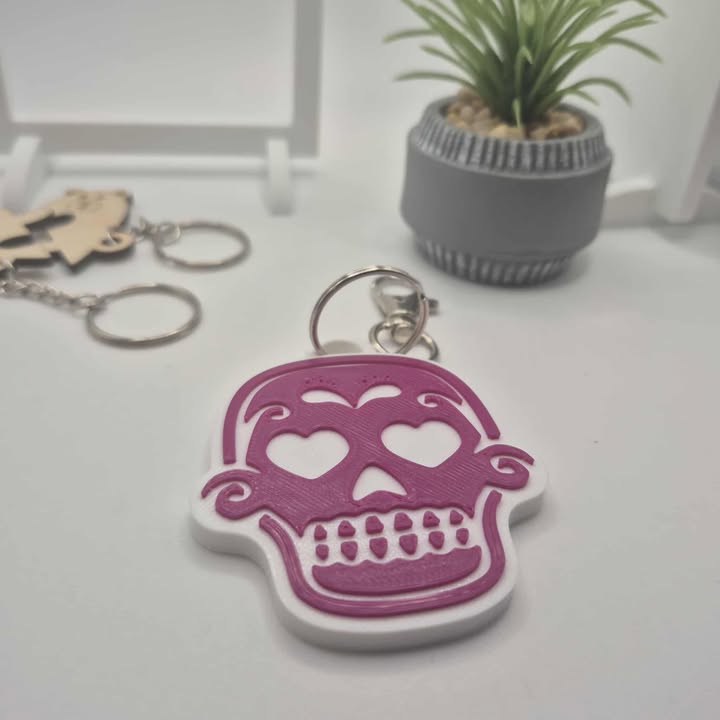 Porte-Clés Tête de mort