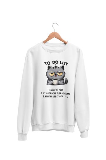 Crewneck To-Do List Café