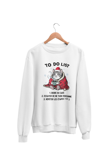 Crewneck To Do List Édition Noël