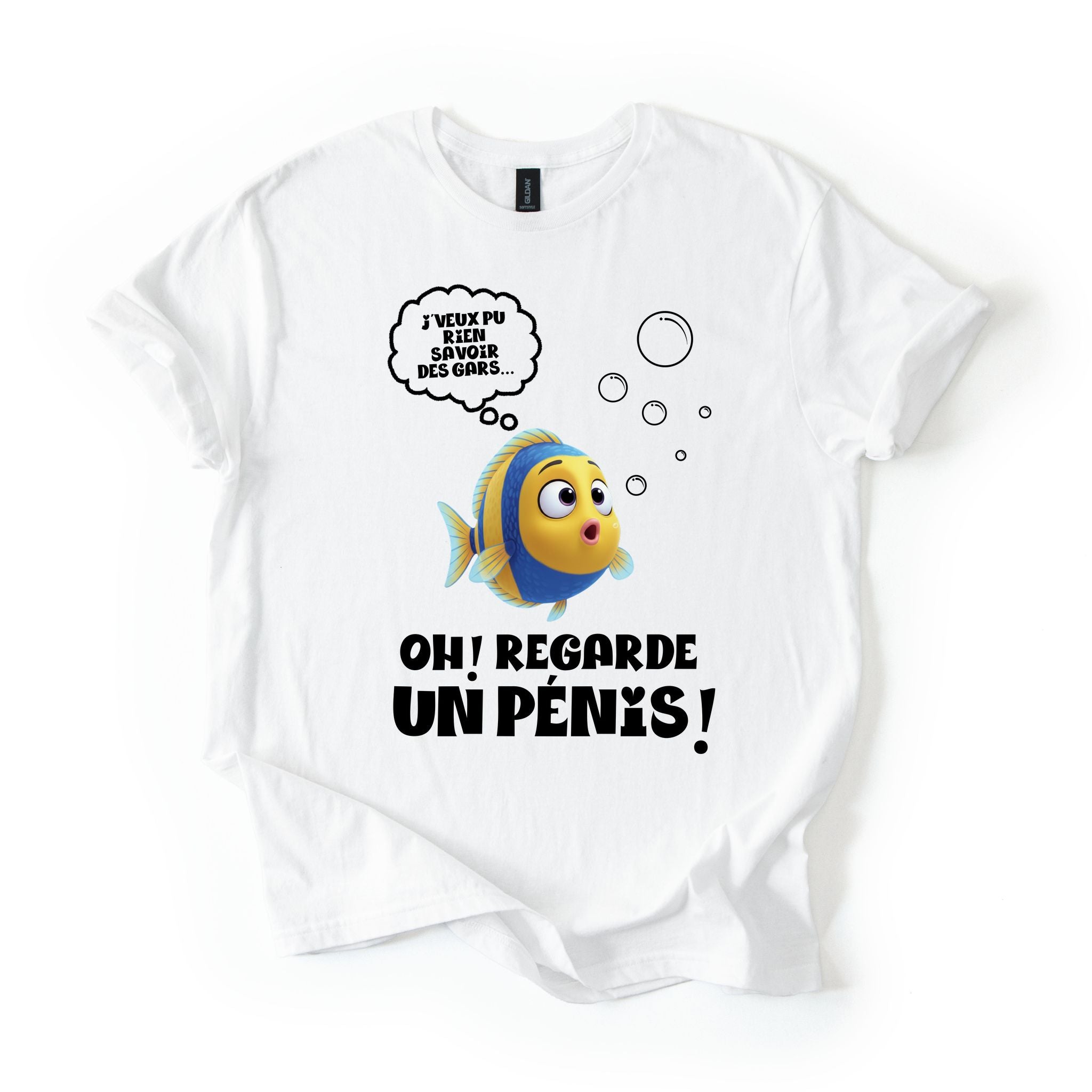 T-Shirt Oh Regarde un Pénis Image secondaire du produit