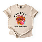 T-Shirt Cowlisse moé patience